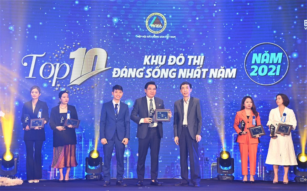 Danko Group xuất sắc đạt “cú đúp” giải thưởng thương hiệu bất động sản dẫn đầu 2021 - 2022