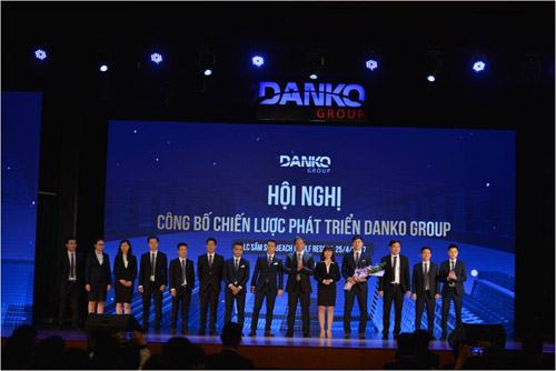 Tại Hội nghị công bố chiến lược phát triển diễn ra ngày 25/4, Danko Group ra mắt đội ngũ cán sự cấp cao của tập đoàn