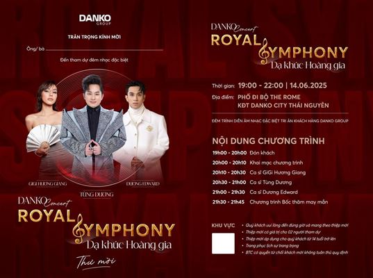 Thư mời Danko Concert