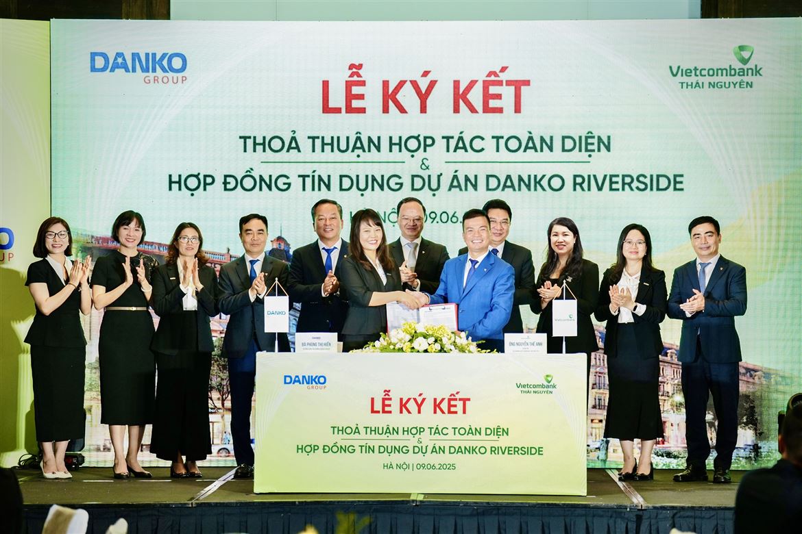 DANKO GROUP VÀ VIETCOMBANK KÝ KẾT THOẢ THUẬN HỢP TÁC TOÀN DIỆN