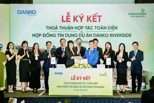 DANKO GROUP VÀ VIETCOMBANK KÝ KẾT THOẢ THUẬN HỢP TÁC TOÀN DIỆN