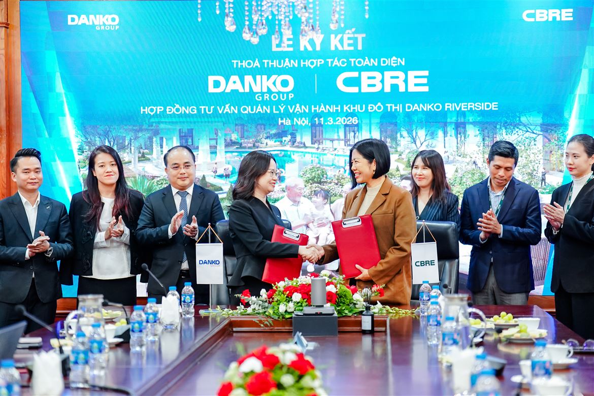 DANKO GROUP & CBRE - KÝ KẾT HỢP TÁC NÂNG TẦM CHUẨN SỐNG ĐÔ THỊ CHÂU ÂU