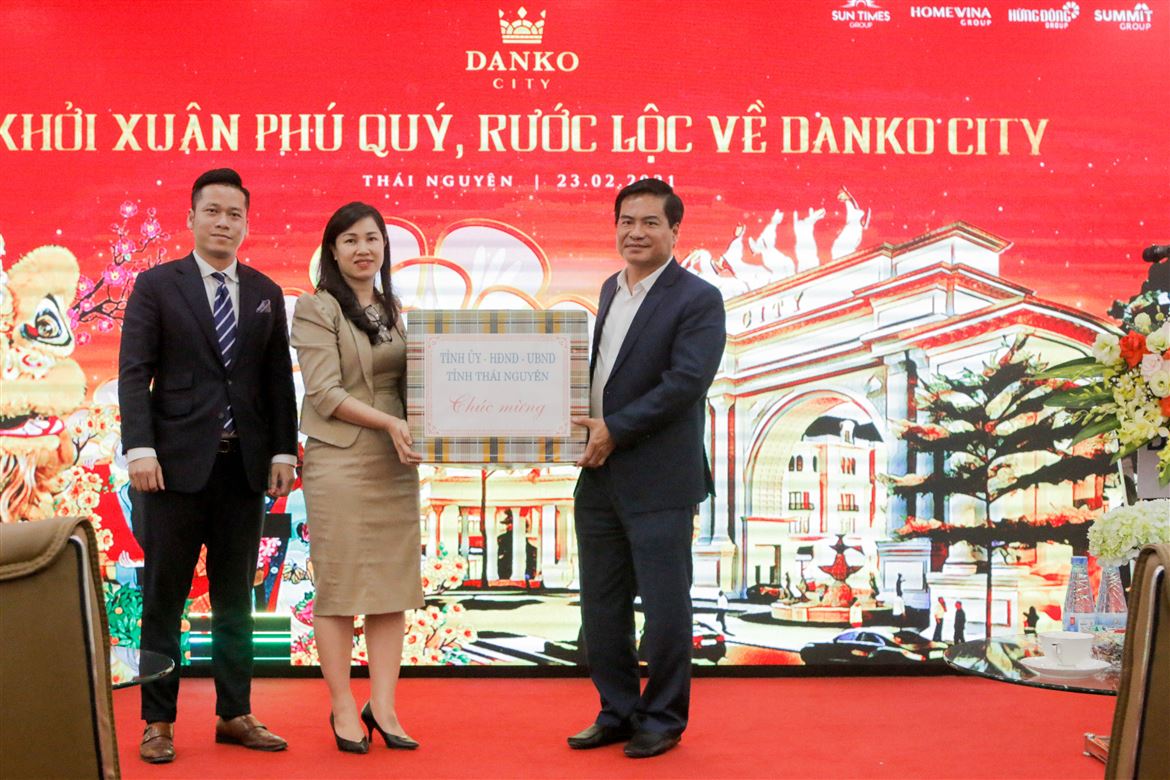 Lãnh đạo tỉnh thăm, động viên CBNV Danko Group nhân dịp đầu Xuân Tân Sửu 2021