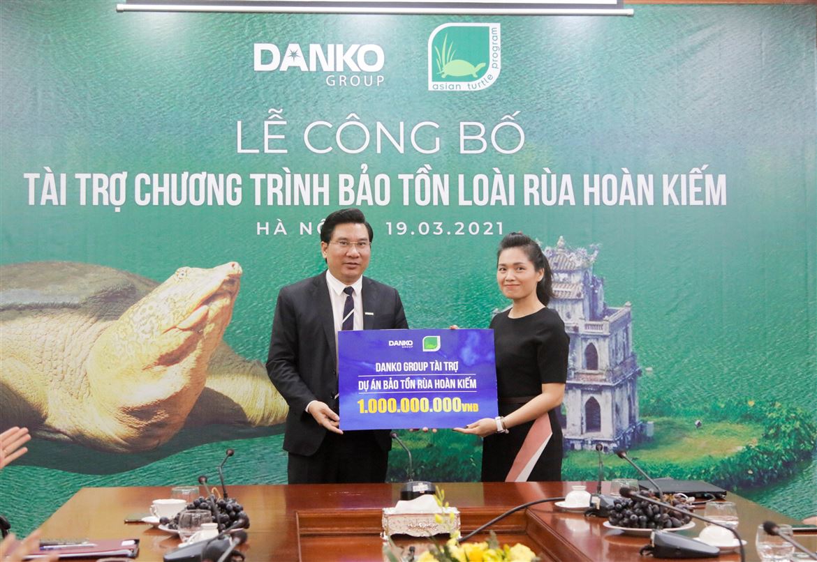 Danko Group đồng hành cùng dự án bảo tồn rùa Hoàn Kiếm