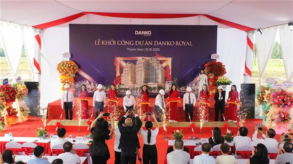 DANKO GROUP CHÍNH THỨC KHỞI CÔNG DỰ ÁN DANKO ROYAL TẠI THANH HOÁ