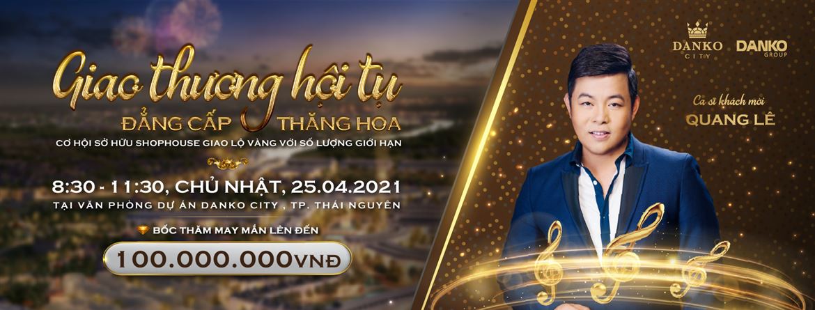 Ca sỹ Quang Lê xuất hiện tại sự kiện “Giao thương hội tụ, đẳng cấp thăng hoa”