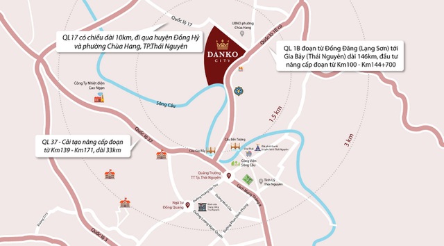 Cơ hội sở hữu nhà liền kề, nhận xe sang tại dự án Danko City Thái Nguyên - 3