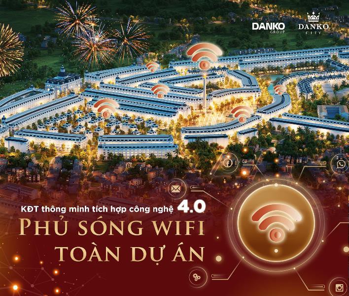 Danko City - Khu đô thị thông minh phủ sóng wifi toàn dự án ở Thái Nguyên - ảnh 1