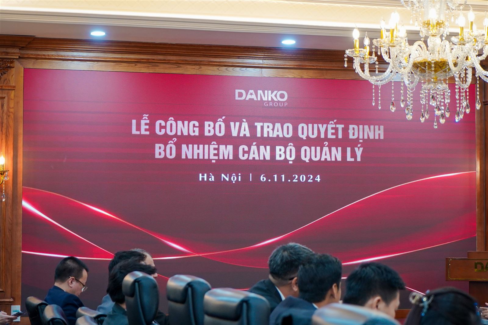 Lễ bổ nhiệm nhân sự tháng 11.2024